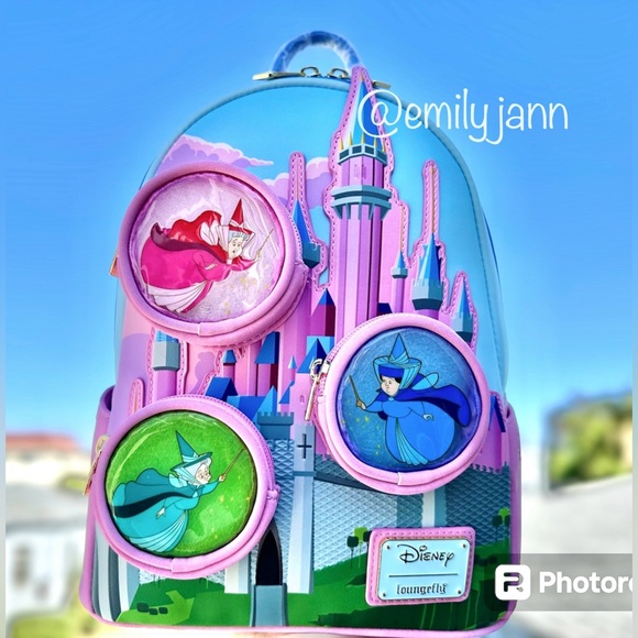 Sleeping Beauty🧚‍♀️Fairies Backpack Set - Picture 7 of 11